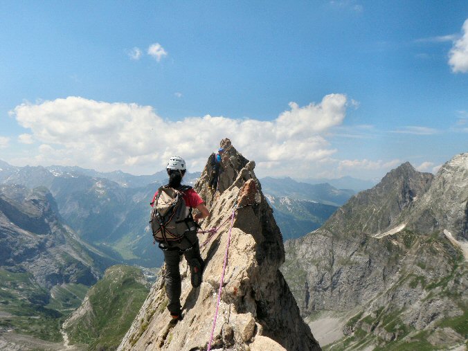 Aiguille de la Vanoise (68).jpg - Valre progresse sereinnement